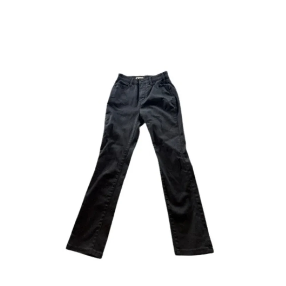 Pilcro Anthropologie Black Jeans Size 26 Straight Leg Denim